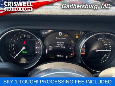 2023 Jeep Wrangler 4xe Sahara 4x4