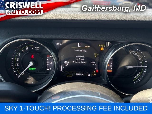 2023 Jeep Wrangler 4xe Sahara 4x4