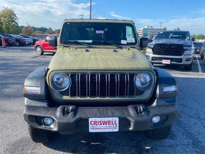 2025 Jeep Wrangler WRANGLER 4-DOOR SPORT S