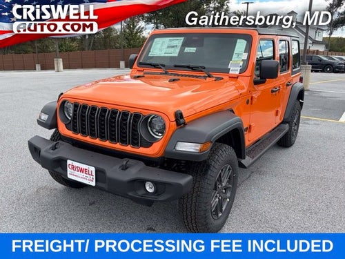 2027 Jeep Wrangler WRANGLER 4-DOOR SPORT S