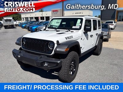 2027 Jeep Wrangler WRANGLER 4-DOOR WILLYS
