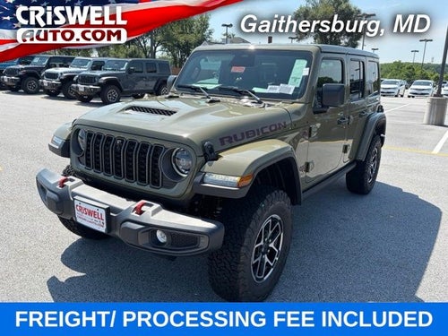2026 Jeep Wrangler WRANGLER 4-DOOR RUBICON