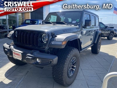 2025 Jeep Wrangler WRANGLER 4-DOOR WILLYS