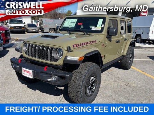 2026 Jeep Wrangler WRANGLER 4-DOOR RUBICON X