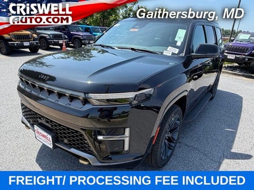 2026 Jeep Grand Wagoneer GRAND WAGONEER 85TH ANNIVERSARY EDITION 4X4