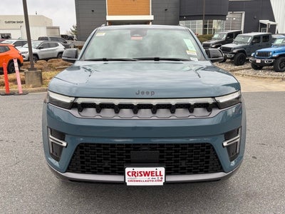 2026 Jeep Grand Wagoneer GRAND WAGONEER LIMITED ALTITUDE 4X4