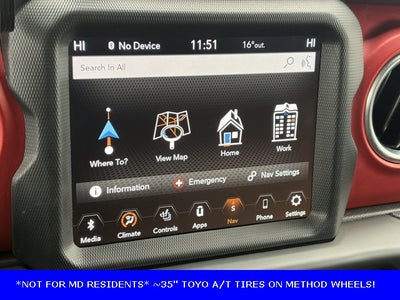 2020 Jeep Gladiator Rubicon 4X4