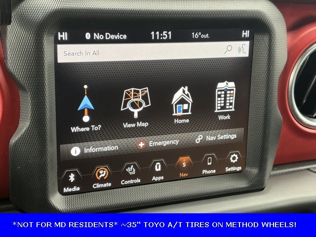 2020 Jeep Gladiator Rubicon 4X4