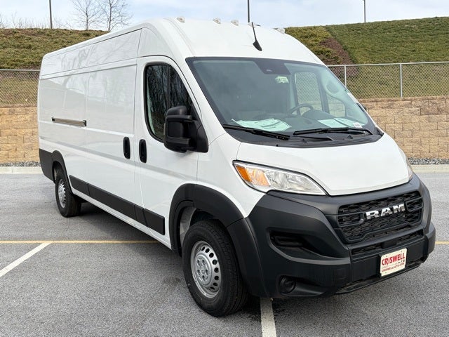 2024 RAM ProMaster 3500 Cargo Van Tradesman High Roof 159' WB EXT w/Pass Seat