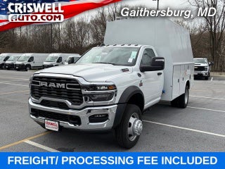 2025 RAM 5500 Chassis RAM 5500 TRADESMAN CHASSIS REGULAR CAB 4X4 84' CA