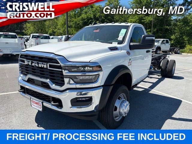 2026 RAM Ram 5500 Chassis Cab RAM 5500 TRADESMAN CHASSIS REGULAR CAB 4X4 120' CA