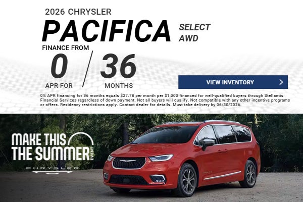 Chrysler Pacifica Select AWD