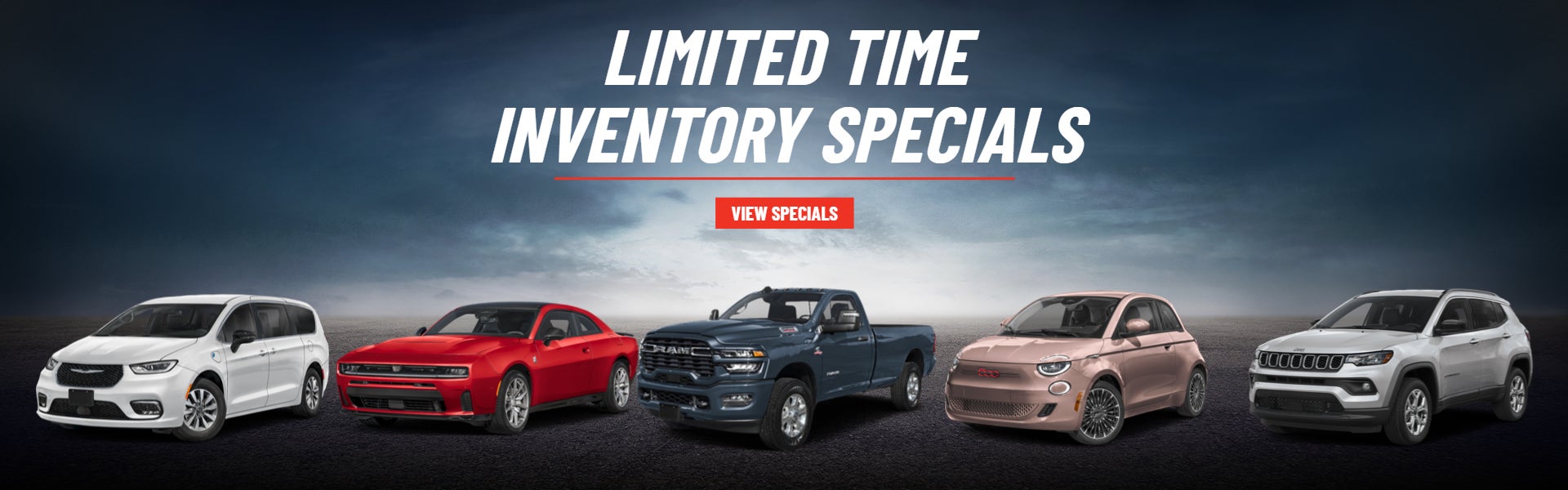 Limited Time Inventory Specials